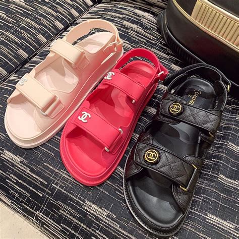 chanel shoes sandals price|chanel dad sandals 2020 price.